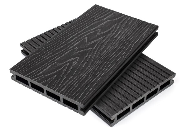 Террасная доская ДПК NanoWood Nature 3D пустотелая Графит купить в Электроуглях