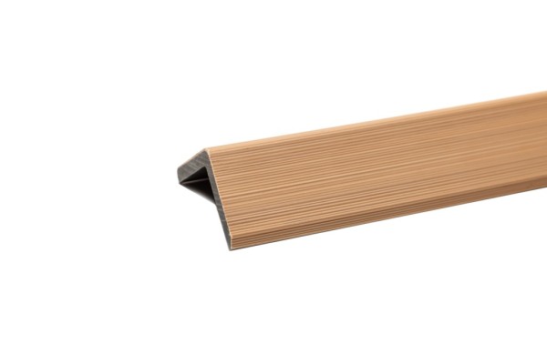 Уголок торцевой Ecodecking Скай коэкструзия 45х45х3000 Бук купить в Электроуглях